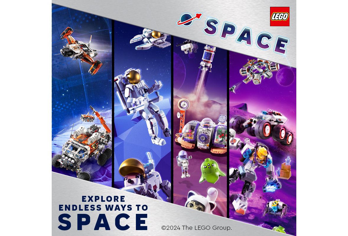 Lego space station big w sale